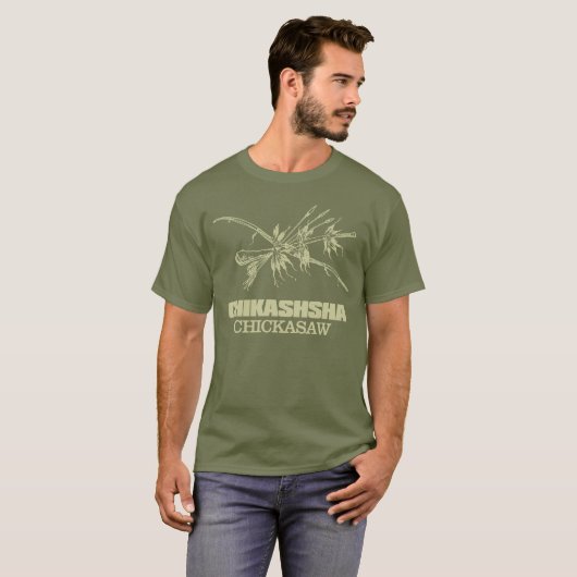 Chikashsha (Chickasaw) T-shirt (Voorkant volledig)
