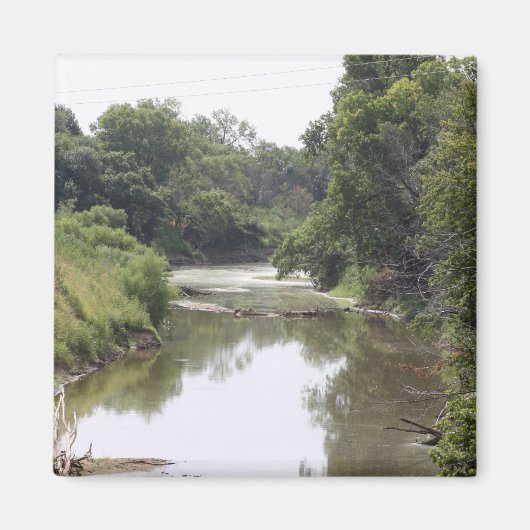 Chikaskia River Magnet (Voorkant)