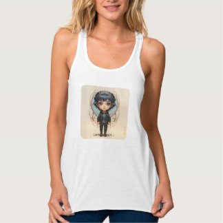 Chikibiz Cyber punk chibi V02 Tanktop
