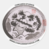Chikuzen Studios Sticker (Voorkant)