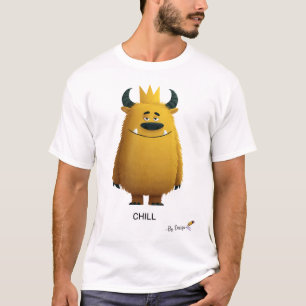 Chil Monster Origineel ontwerp voor volwassenen T-shirt