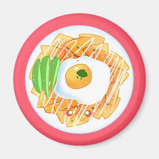 Chilaquiles Rojos Magneet (Voorkant)