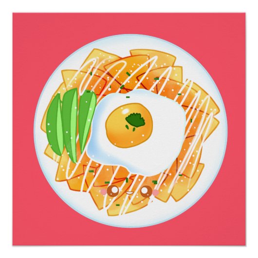 Chilaquiles Rojos Perfect Poster (Voorkant)