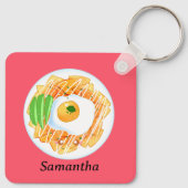 Chilaquiles Rojos Sleutelhanger (Achterkant)