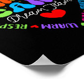 Chilare Dream Team Daycare Crew School Provider Te Poster (Hoek)