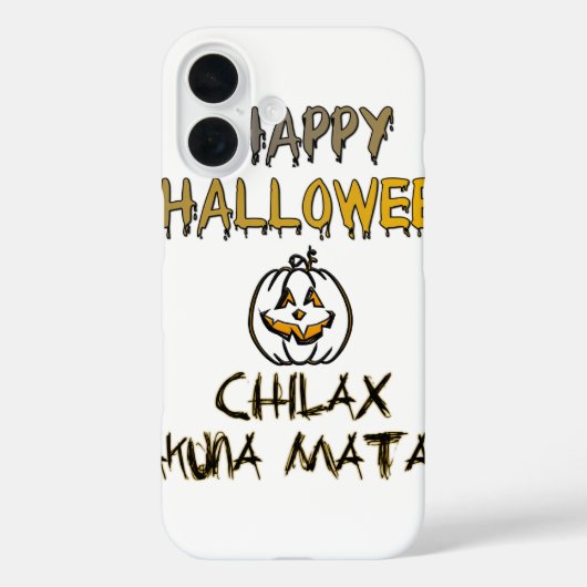 Chilax Spooky & Fun: Happy Halloween Collectie Case-Mate iPhone Case (Achterkant)