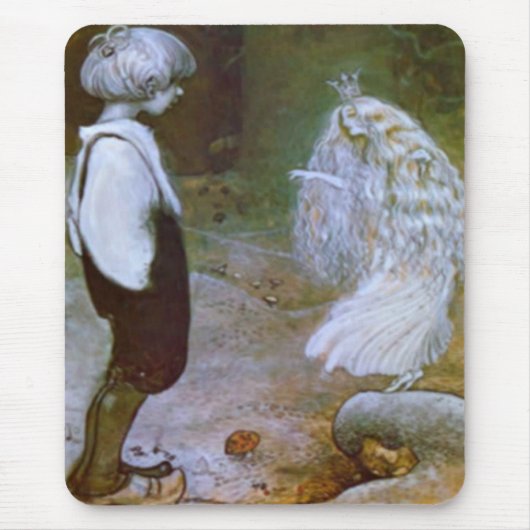 Child and Faerie Mousepad Muismat (Voorkant)