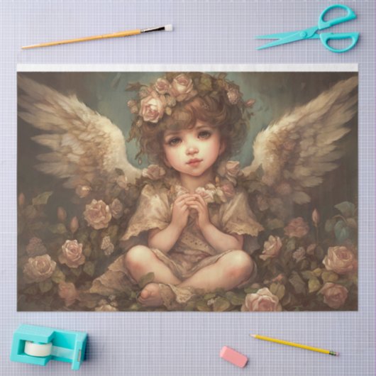 Child Angel Tissuepapier (Craft)