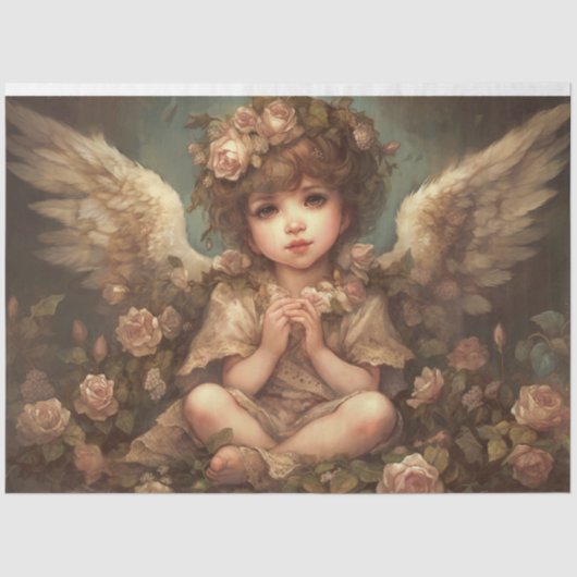 Child Angel Tissuepapier (Voorkant)