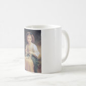 Child Braiding a Crown, Bouguereau Koffiemok (Voorkant rechts)