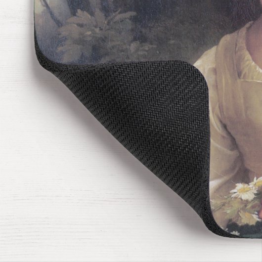 Child Braiding a Crown, Bouguereau Muismat (Hoek)