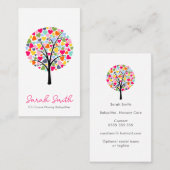 Child Care & Babysitting Business Card | Nanny Visitekaartje (Voorkant / Achterkant)