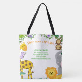 Child Daycare Service Oerwoud Dierenhandel Tote Bag (Voorkant)