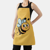 Child-Friendly Bee Mascot with Dotted Trail Schort (Insitu)