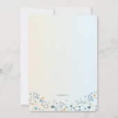 Child Funeral Photo Hartelijk dank Bedankkaart (Achterkant)