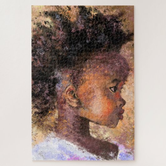 Child Hope look - Peace - Save Kinder - Art Painti Legpuzzel (Verticaal)
