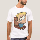 Child In A Suitecase Mens T-Shirt (Voorkant)