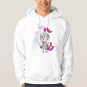 Child Knight Mannen Hoodie (Voorkant)