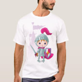 Child Knight Mannen T-Shirt (Voorkant)