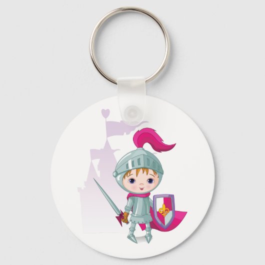 Child Knight Sleutelhanger (Achterkant)