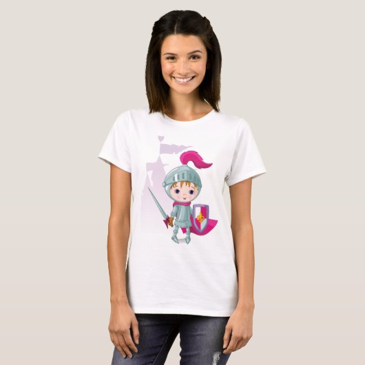 Child Knight Womens T-Shirt (Voorkant volledig)