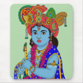 Child Krishna Mouse Pad Muismat (Voorkant)