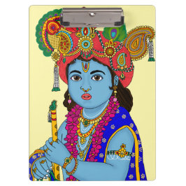 Child Krishna Stationery Klembord