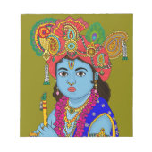 Child Krishna Stationery Notitieblok (Voorkant)
