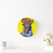 Child Krishna Wall Clock Ronde Klok (Huis)