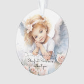 Child Memorial Eerste Kerstmis zonder jou Ornament (voorkant)