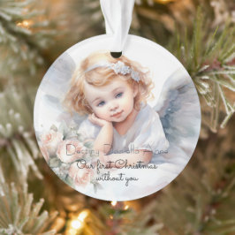 Child Memorial Eerste Kerstmis zonder jou Ornament