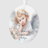 Child Memorial Eerste Kerstmis zonder jou Ornament (voorkant)