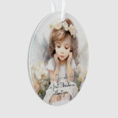 Child Memorial Eerste Kerstmis zonder jou Ornament (voorkant)