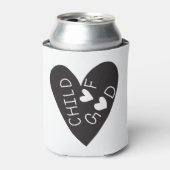 Child of God Black Heart Blikjeskoeler (Blikje Voorkant)