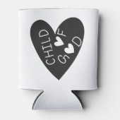 Child of God Black Heart Blikjeskoeler (Voorkant)