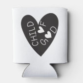 Child of God Black Heart Blikjeskoeler (Achterkant)