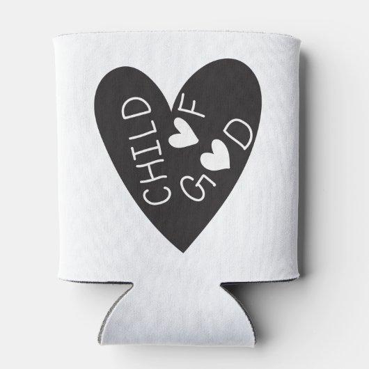 Child of God Black Heart Blikjeskoeler (Achterkant)