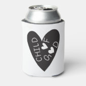Child of God Black Heart Blikjeskoeler (Blikje Achterkant)