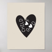 Child of God Black Heart Poster (Voorkant)
