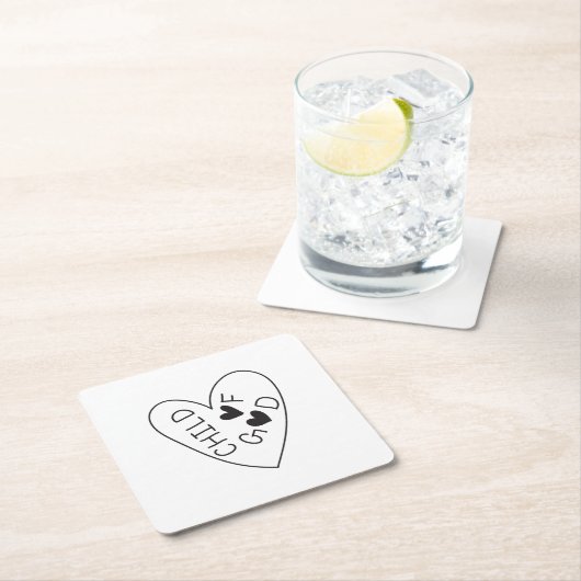 Child of God Kartonnen Onderzetters (Insitu)