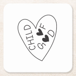 Child of God Kartonnen Onderzetters