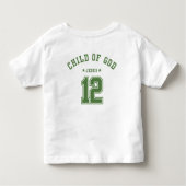 Child of God Kinder Shirts (Achterkant)