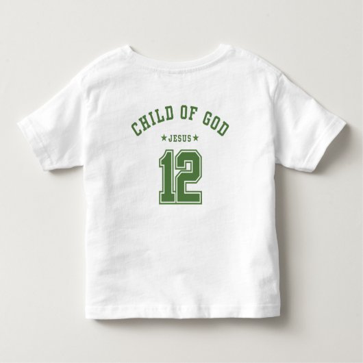 Child of God Kinder Shirts (Achterkant)