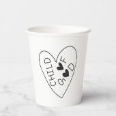 Child of God Papieren Bekers (Achterkant)