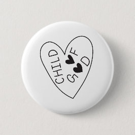 Child of God Ronde Button 5,7 Cm