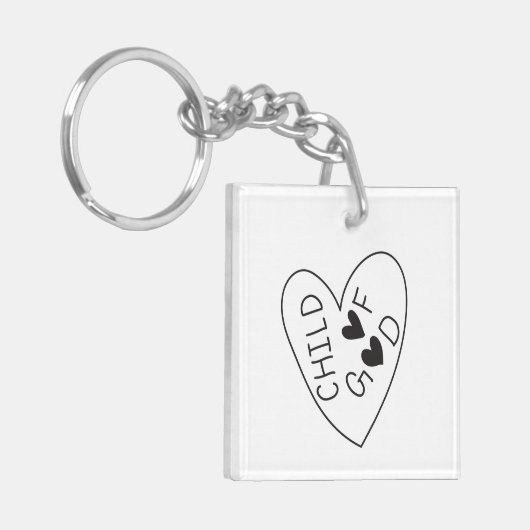 Child of God Sleutelhanger (Voorkant Links)