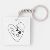 Child of God Sleutelhanger (Achterkant)