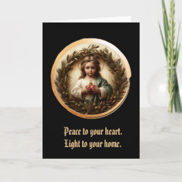 Child of the Sacred Flame Folded Greeting Card Kaart