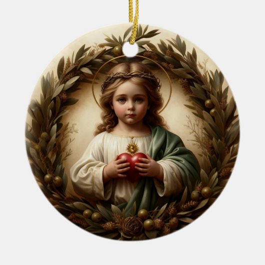 “Child of the Sacred Flame” Ornament (Voorkant)