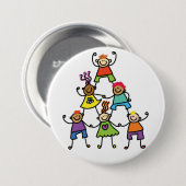 Child Pyramid Button (Voorkant /achterkant)